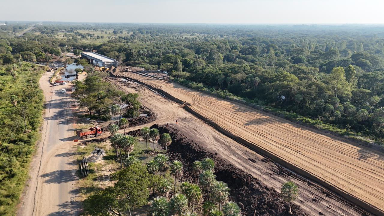 Ruta PY12 fortalece la integración del Bajo Chaco con avance de casi 66% en su Lote 1
