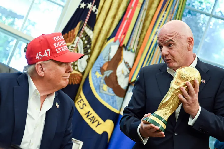 Donald Trump impulsa a Gianni Infantino como candidato para conducir la ONU