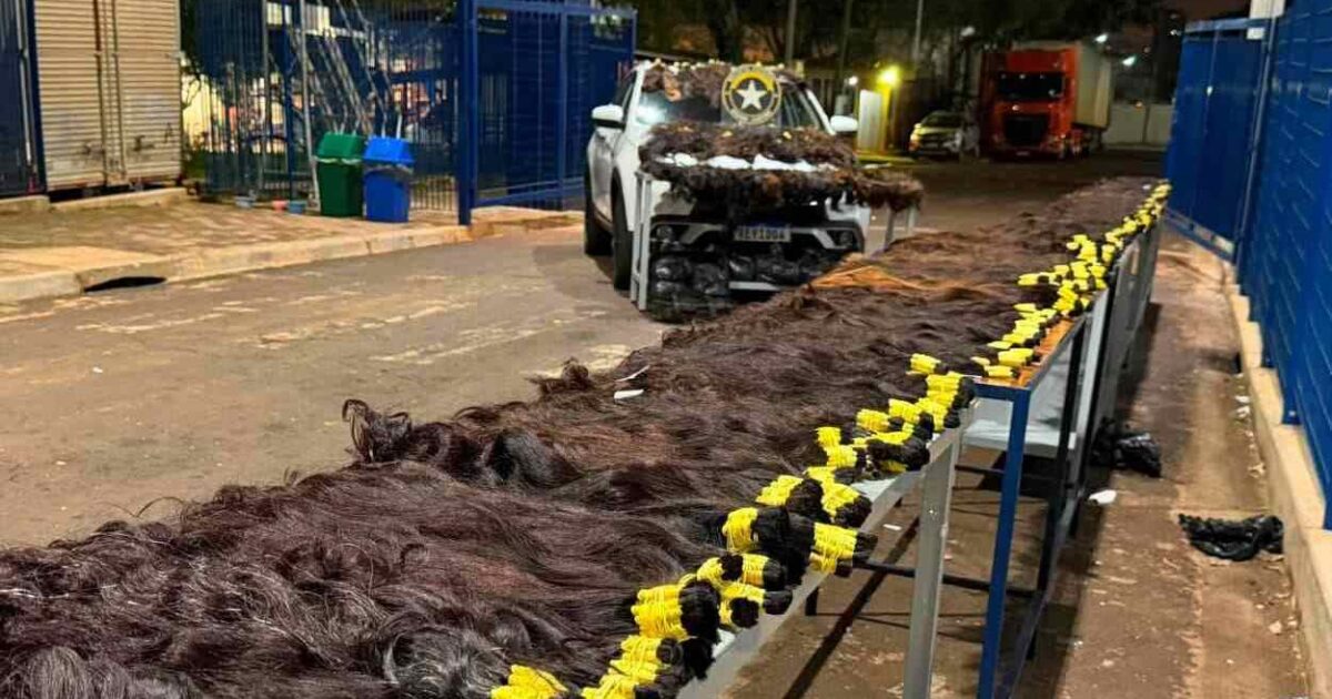 Incautaron 148 kilos de cabello humano valuados en hasta R$ 1 millón cerca de Foz de Iguazú
