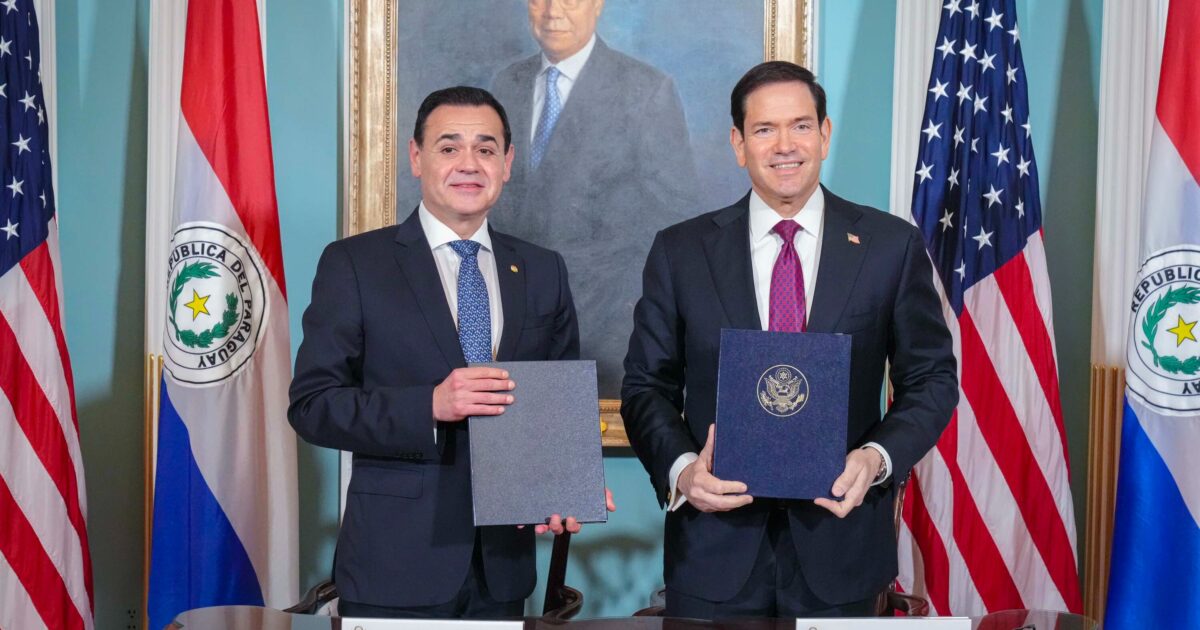 Paraguay y Estados Unidos firmaron un acuerdo de cooperación nuclear para ampliar la matriz energética