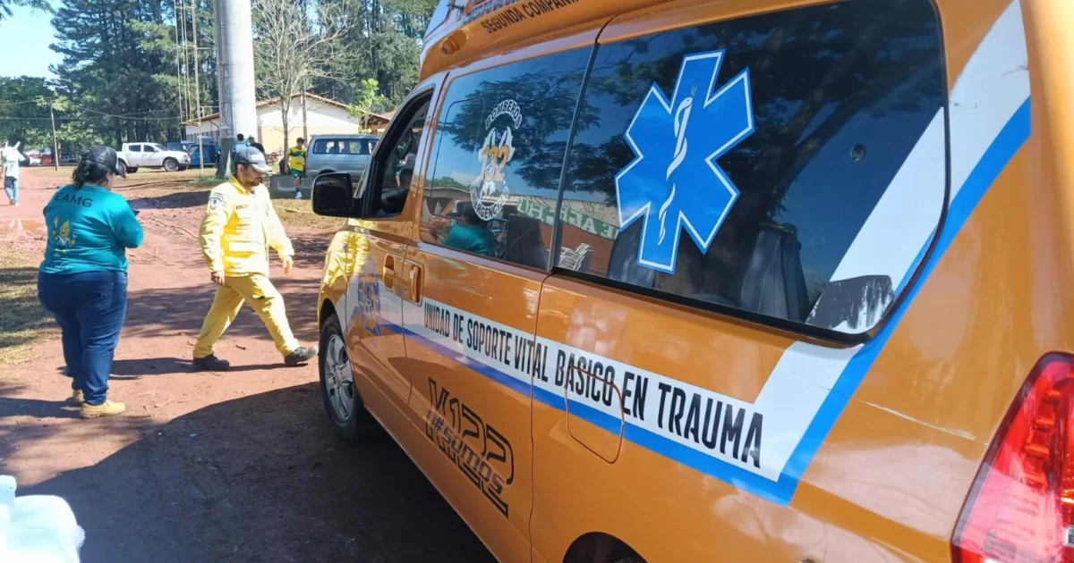 12 estudiantes se descompensaron durante unas olimpiadas escolares en Minga Guazú