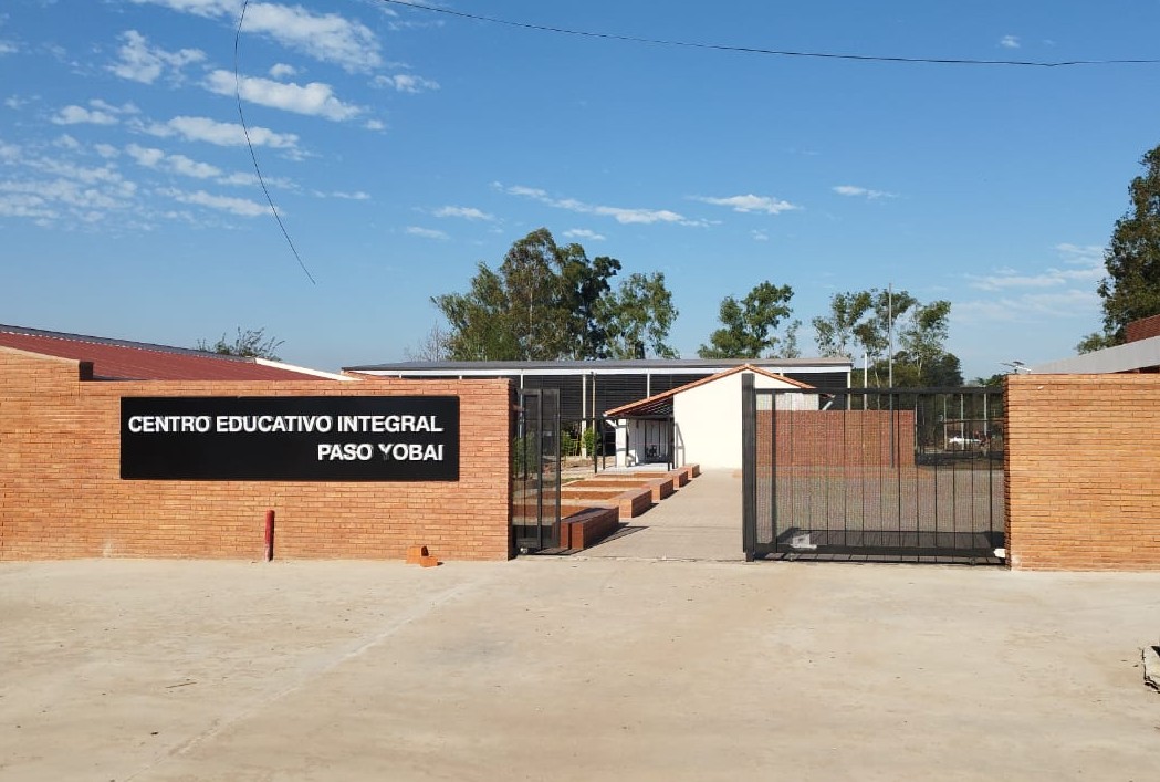 ITAIPU financia un centro educativo de más de 6.700 metros cuadrados en Paso Yobái
