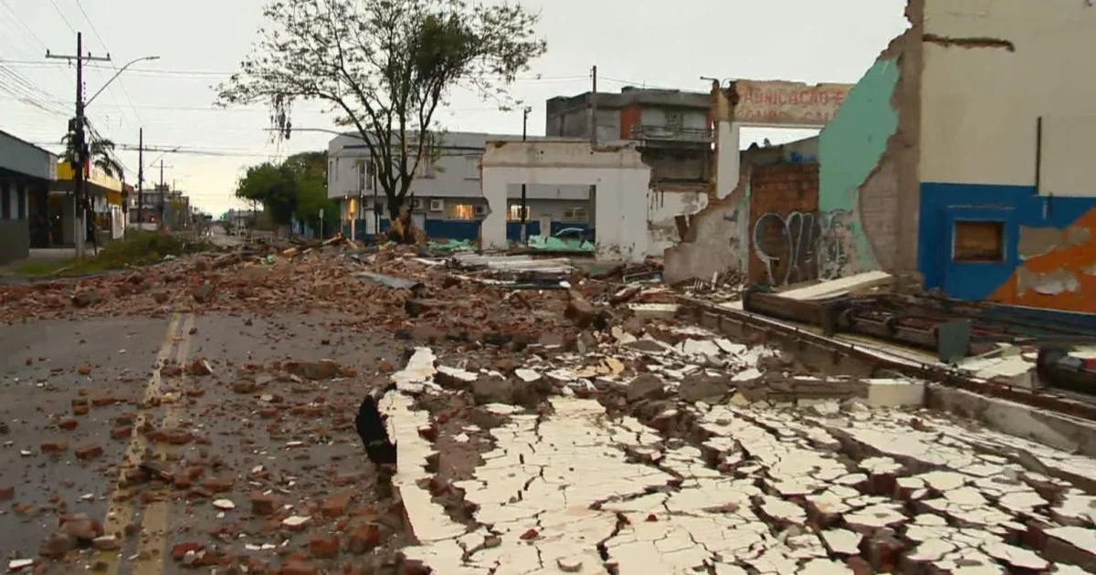 Temporal arrasó el sur de Brasil: vientos de 115 km/h y más de 930.000 usuarios sin energía