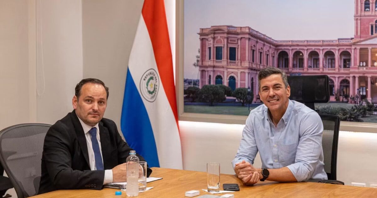 Cheba Remesowski se reunió con Santiago Peña para coordinar proyectos para Encarnación